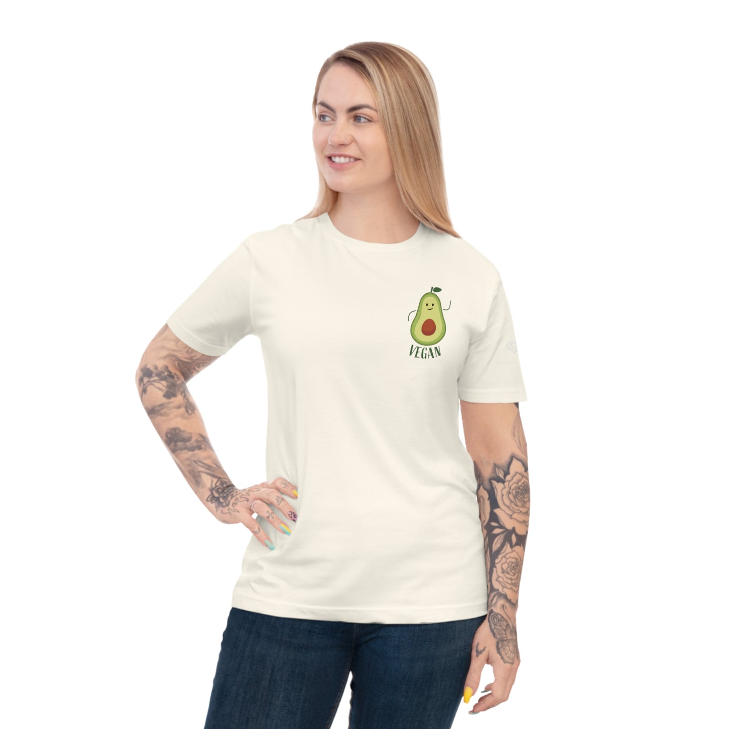 Artsy T-shirt made from 100% Organic Cotton - Vegan