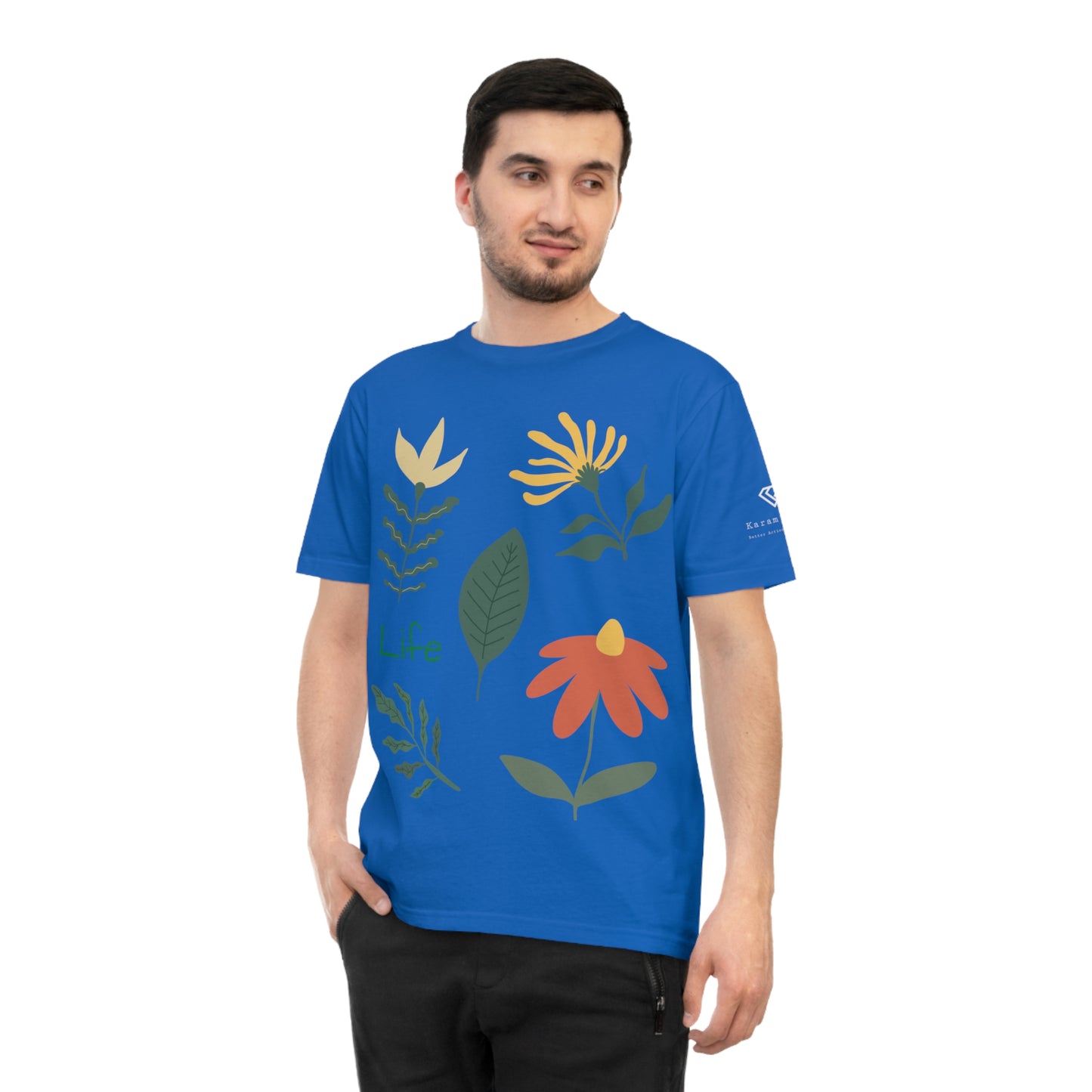 Artsy T-shirt made from 100% Organic Cotton - Life