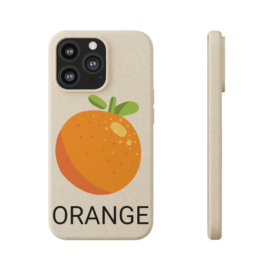 Biodegradable Cases - Orange